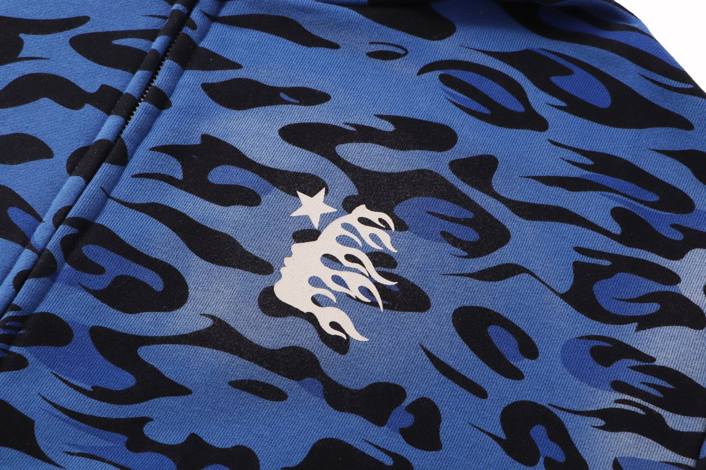 HS Camo Graphic Zip Hoodie ¡ª detail