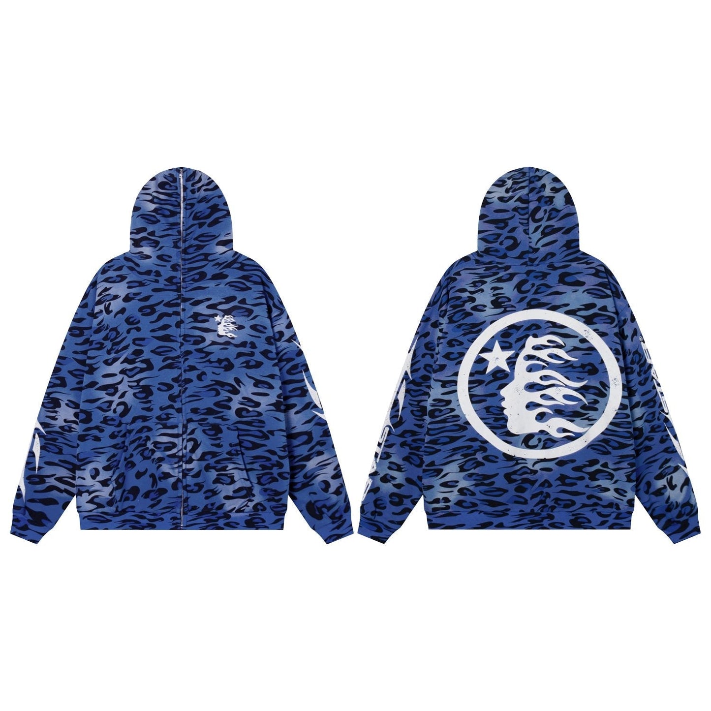 HS Camo Graphic Zip Hoodie ¡ª comparison