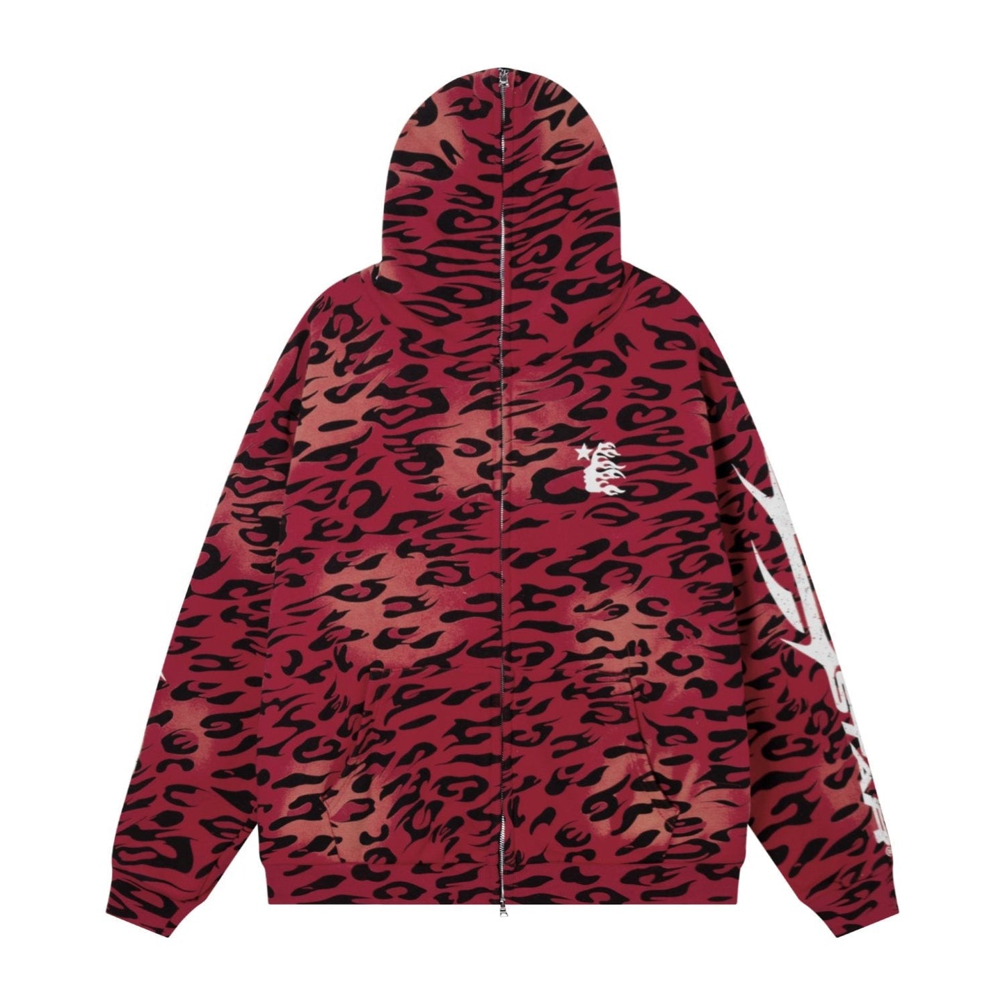 HS Camo Graphic Zip Hoodie ¡ª front