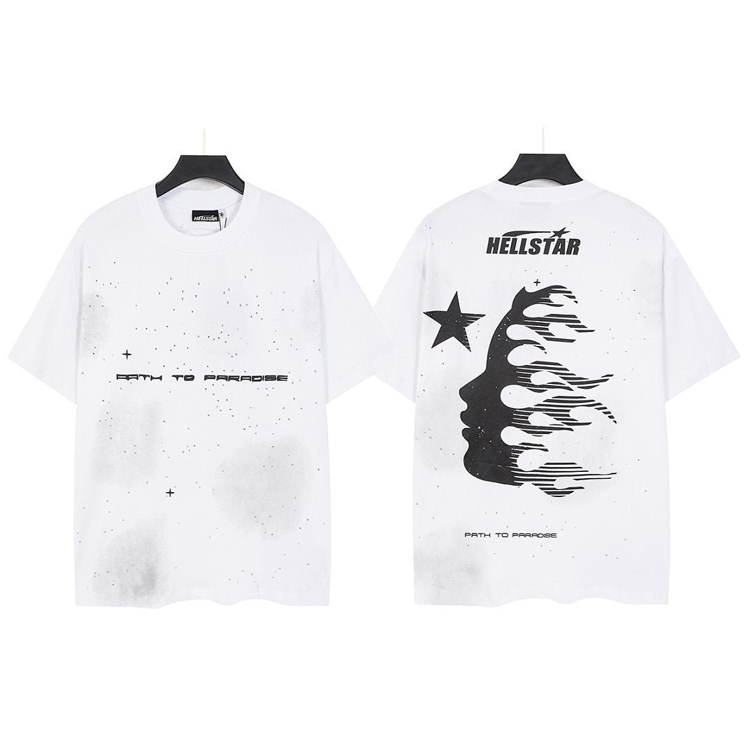 HS Path to Paradise Rhinestone Graphic T-Shirt ¡ª front