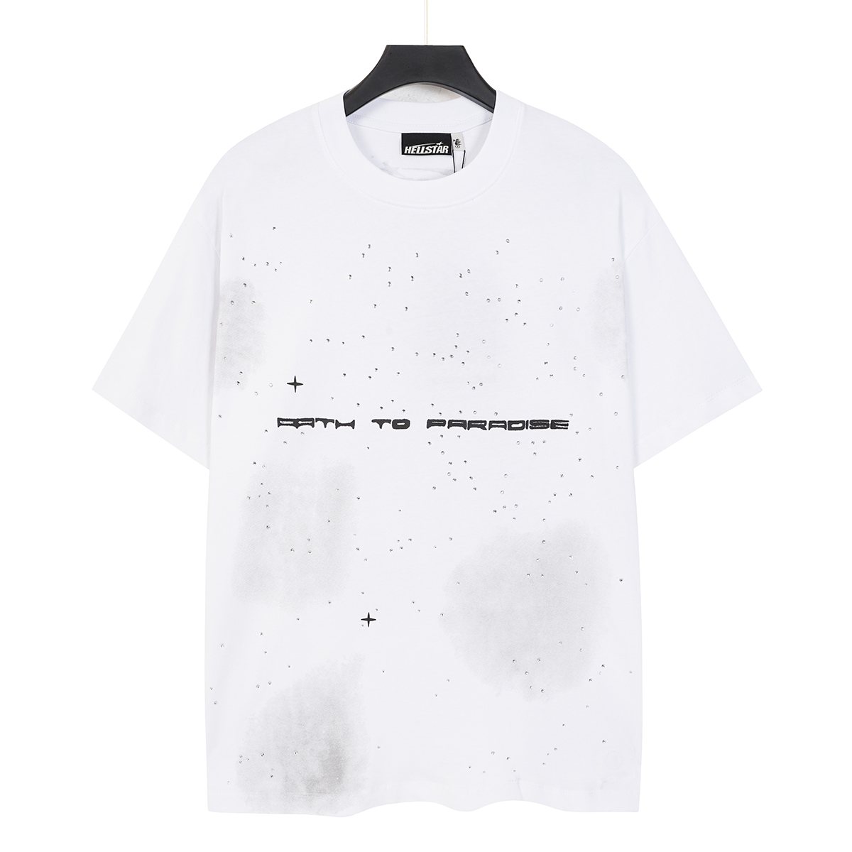 HS Path to Paradise Rhinestone Graphic T-Shirt ¡ª front