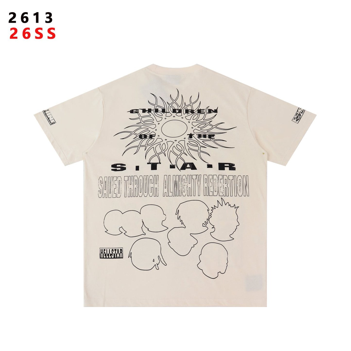 HS Children of the Star Portrait Graphic T-Shirt ¡ª back