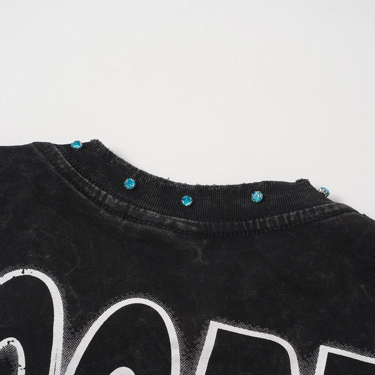 HS Records Face Graphic T-Shirt ¡ª detail