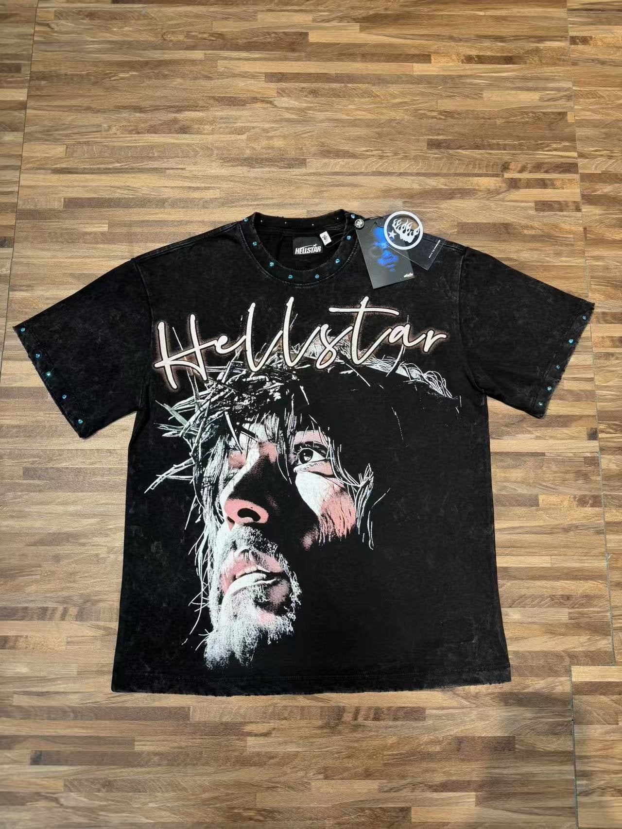 HS Records Face Graphic T-Shirt ¡ª front