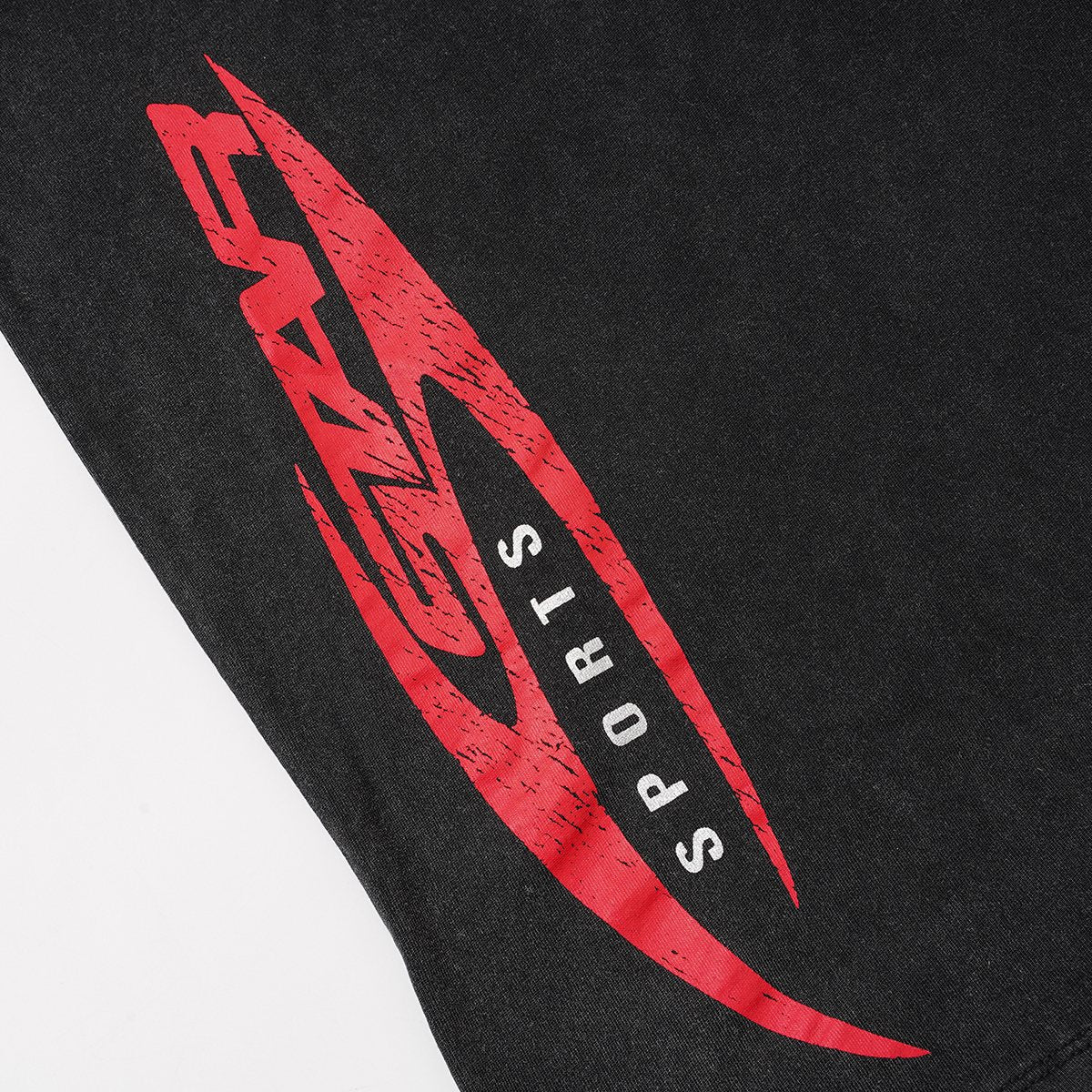 HS Red & White Graphic T-Shirt ¡ª detail