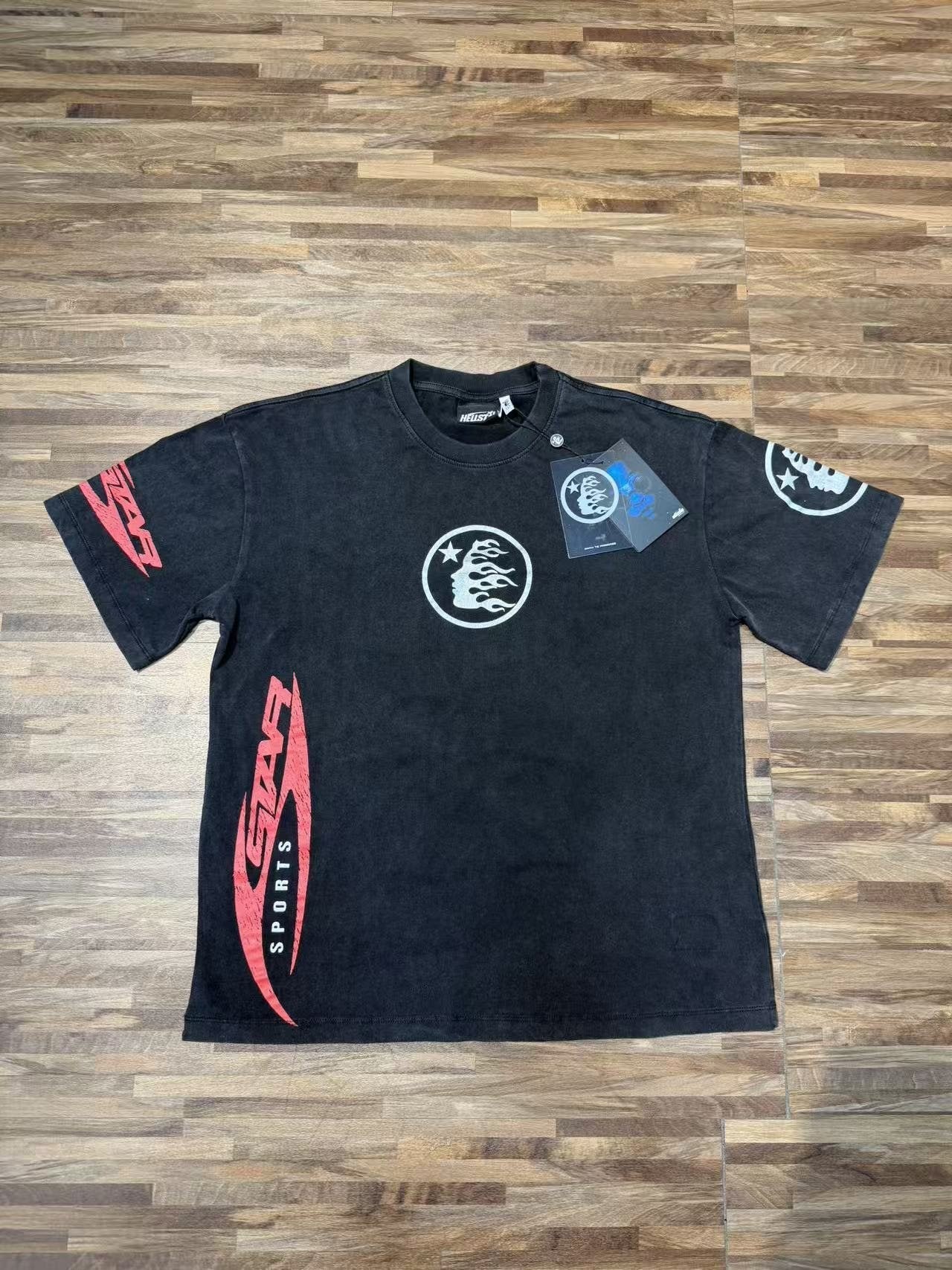 HS Red & White Graphic T-Shirt ¡ª front