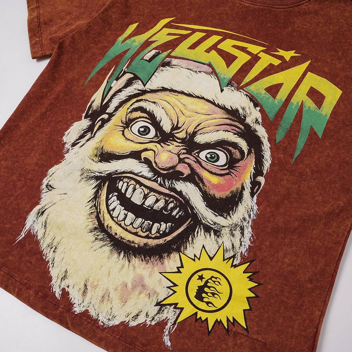 HS Santa Face Splat Graphic T-Shirt ¡ª detail