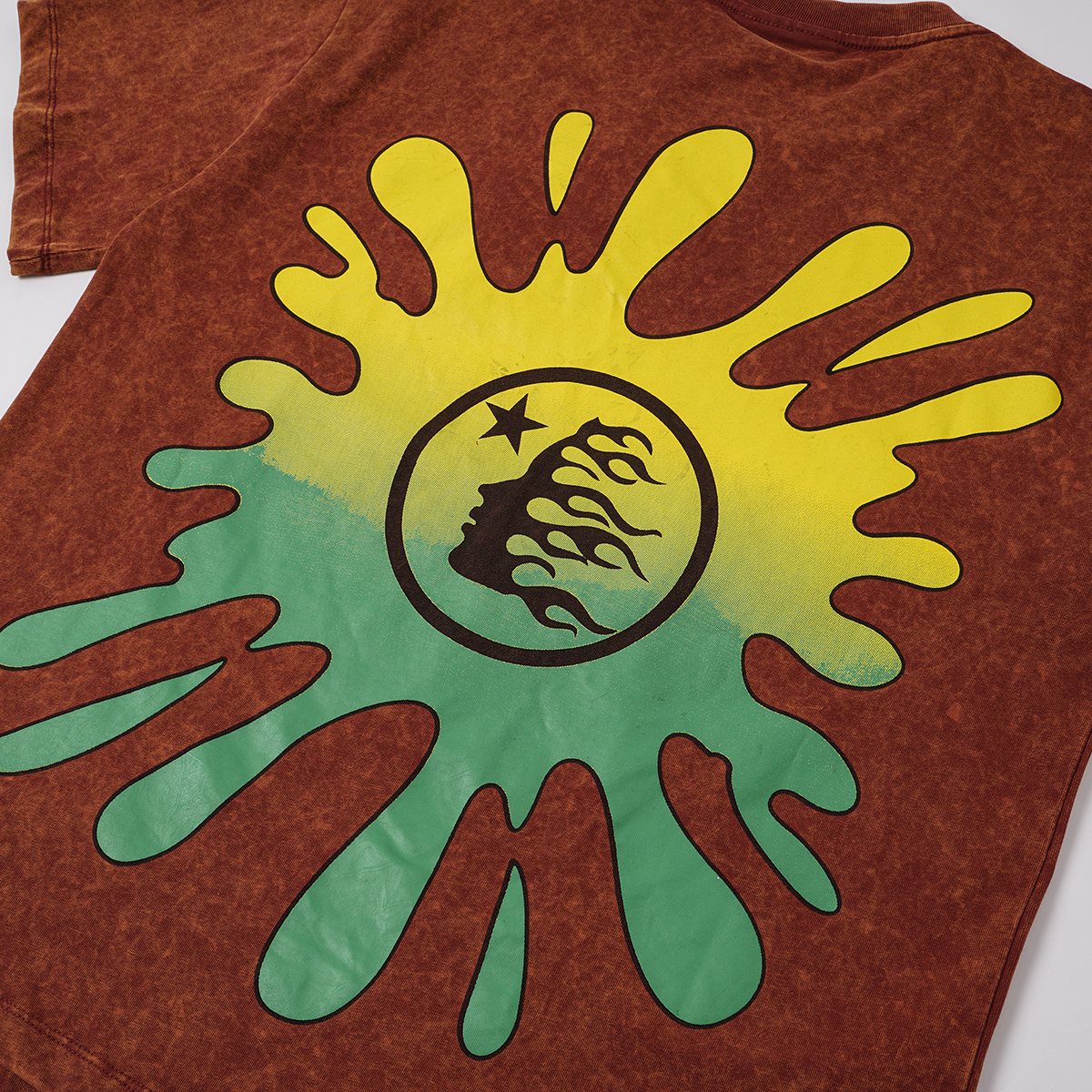 HS Santa Face Splat Graphic T-Shirt ¡ª detail