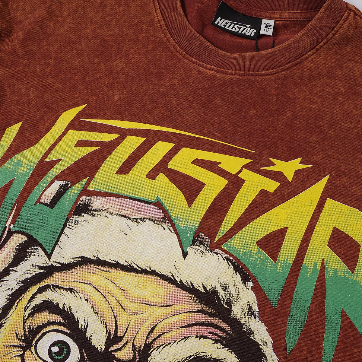 HS Santa Face Splat Graphic T-Shirt ¡ª detail