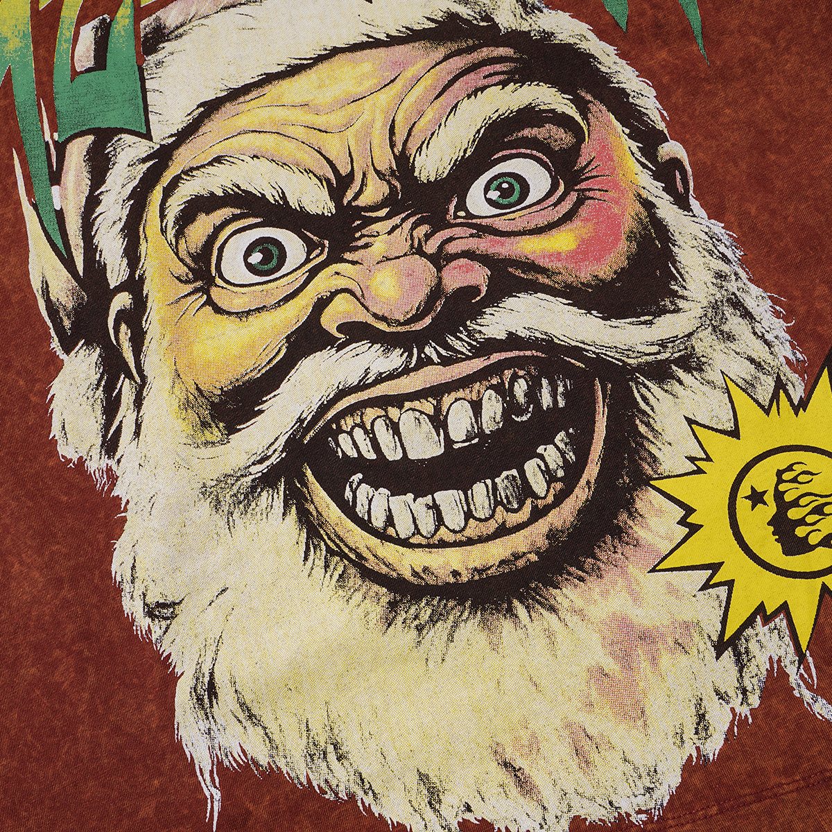 HS Santa Face Splat Graphic T-Shirt ¡ª detail