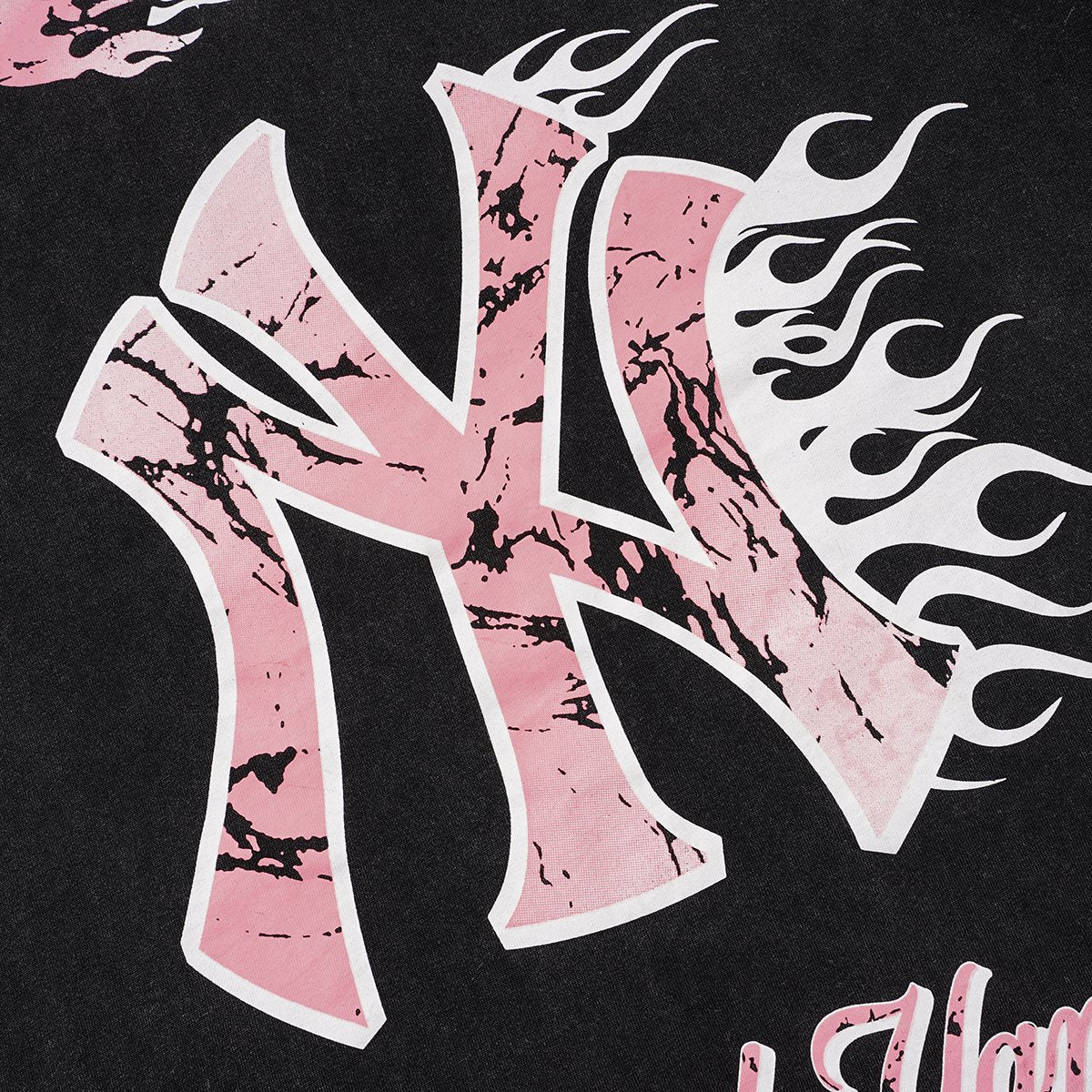 HS 99 Flame NY Graphic T-Shirt ¡ª detail