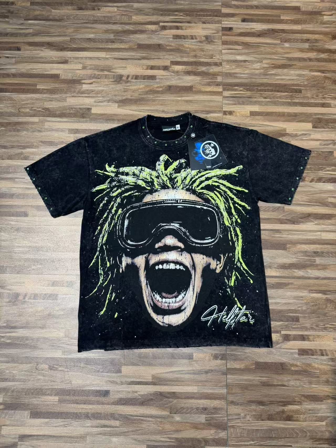 HS Made in the South Washed Black Graphic T-Shirt ¡ª front