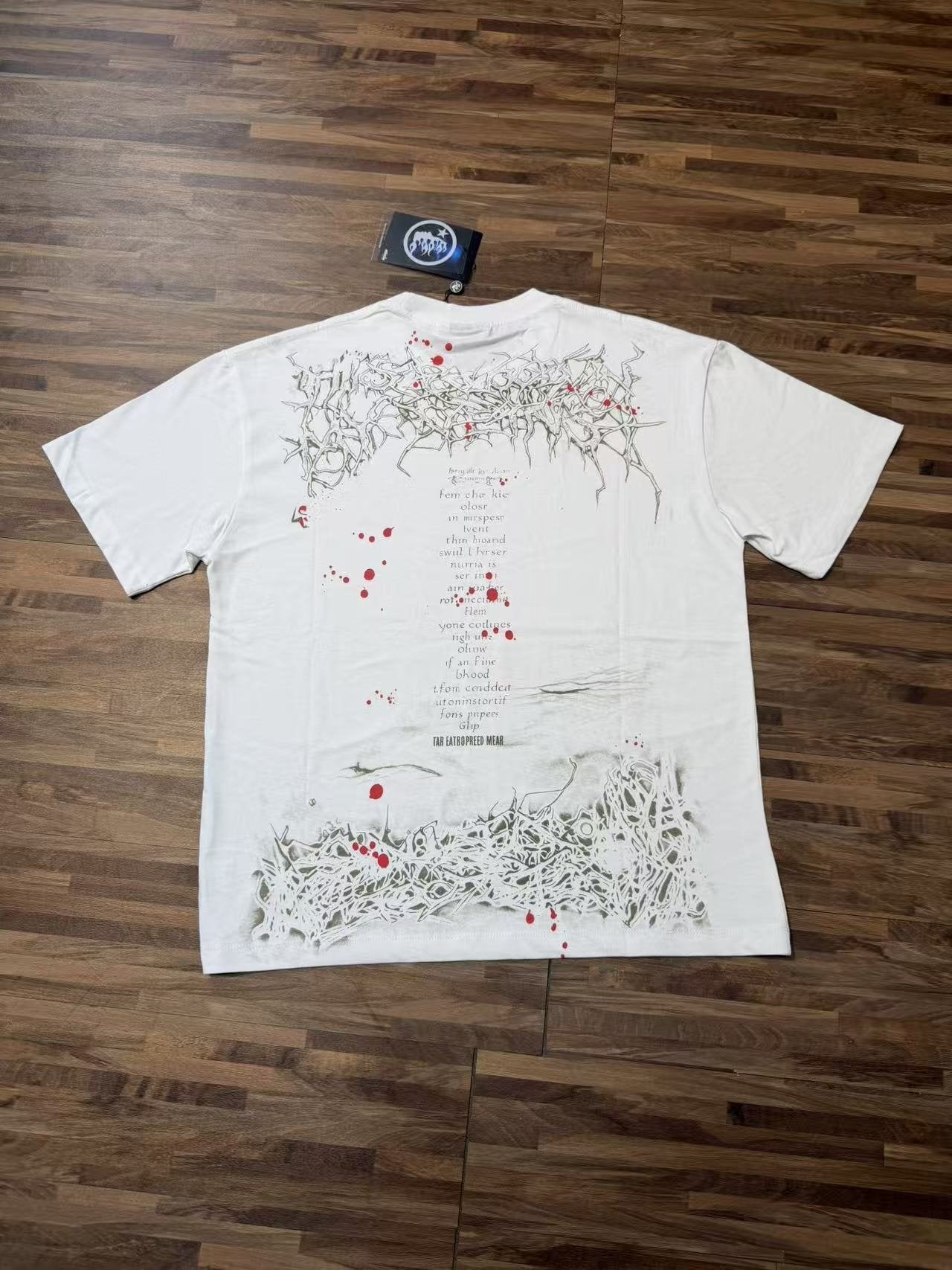 HS Ivory White NFC Detail Short-Sleeve T-Shirt ¡ª back
