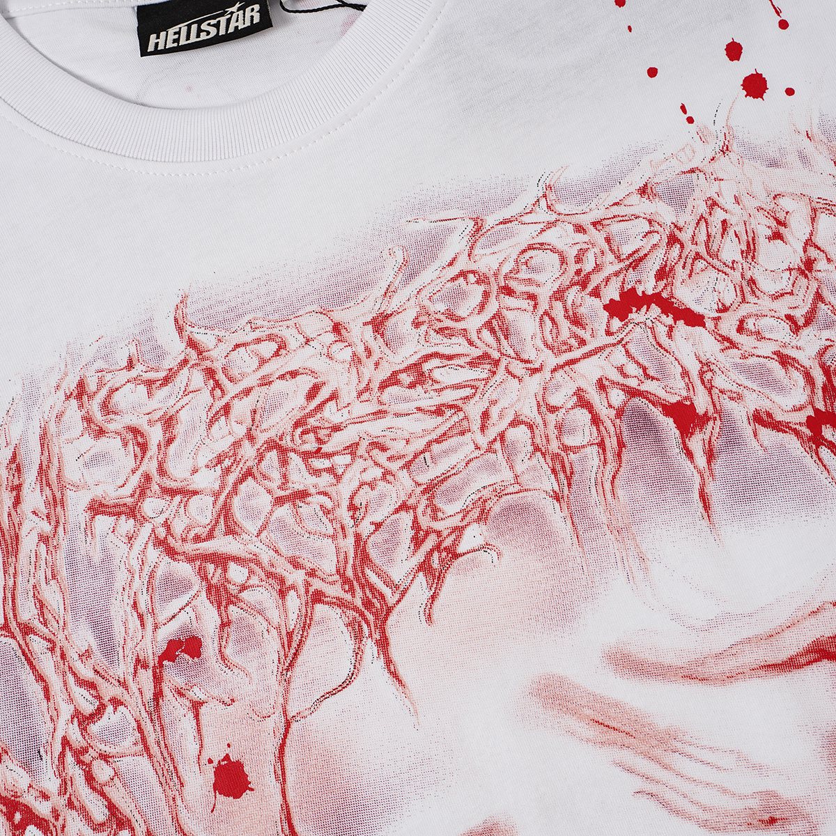 HS Ivory White NFC Detail Short-Sleeve T-Shirt ¡ª detail