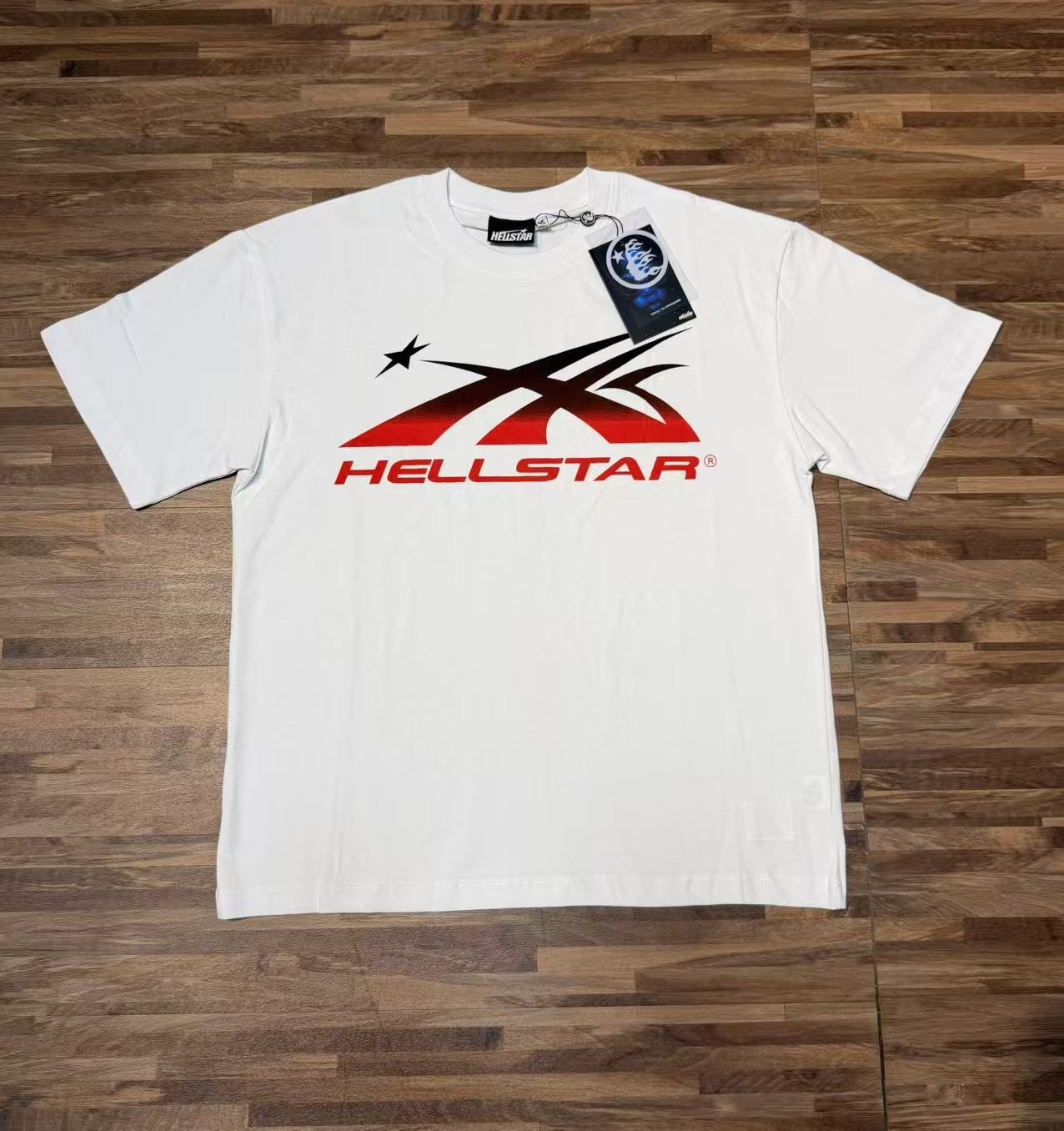 HS Black & Red Graphic Short-Sleeve T-Shirt ¡ª front