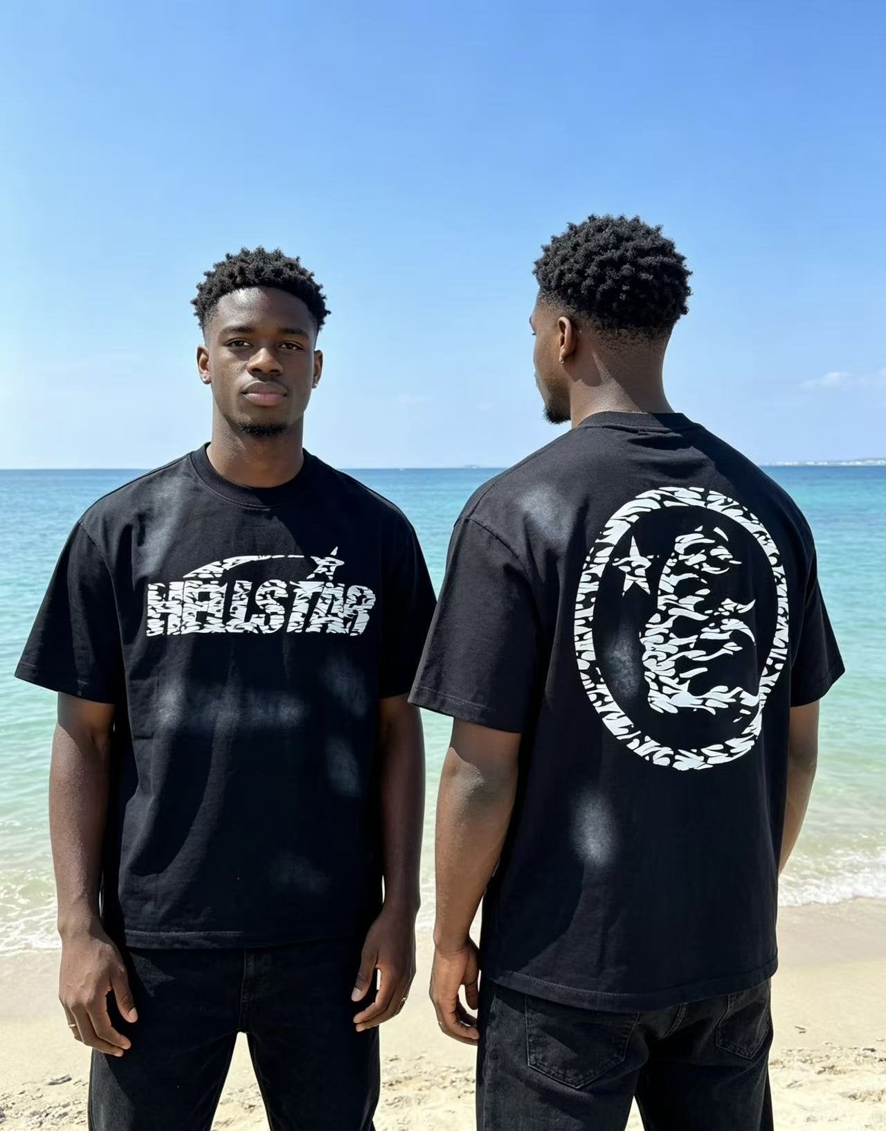 HS Circular Back Graphic Short-Sleeve T-Shirt ¡ª context