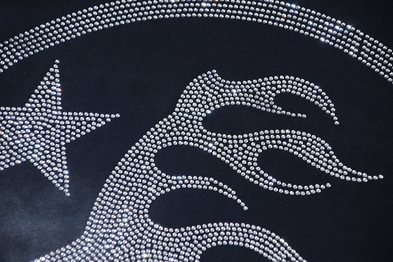 HS Rhinestone Graphic T-Shirt ¡ª detail