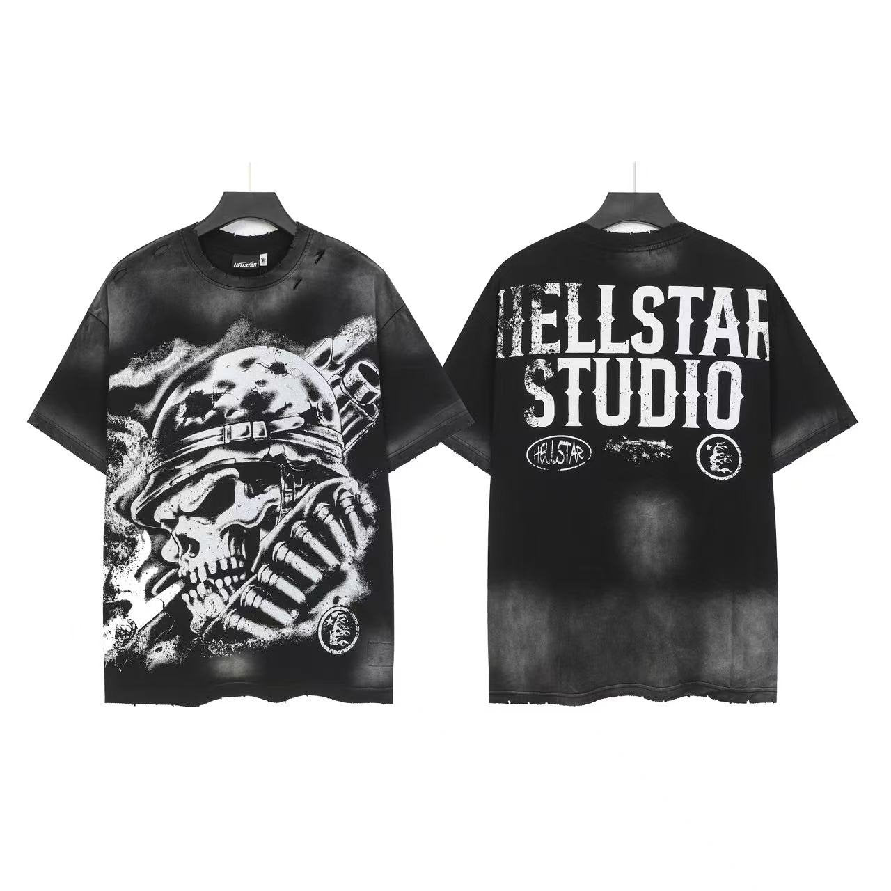 HS Studio Skeleton Graphic T-Shirt ¡ª front