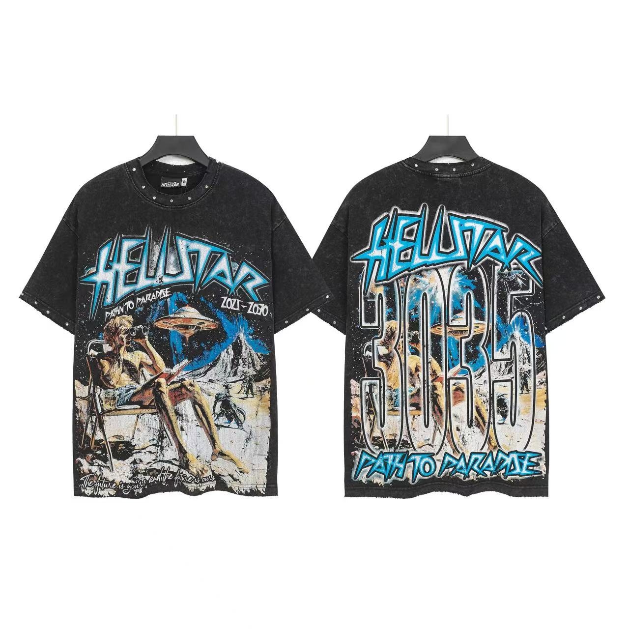 HS Hellwave 3035 Beach Graphic T-Shirt ¡ª front