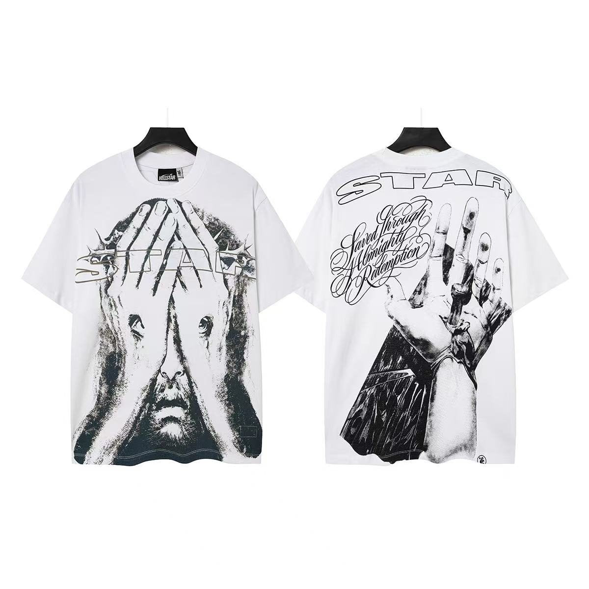 HS Face and Hands Graphic T-Shirt ¡ª front