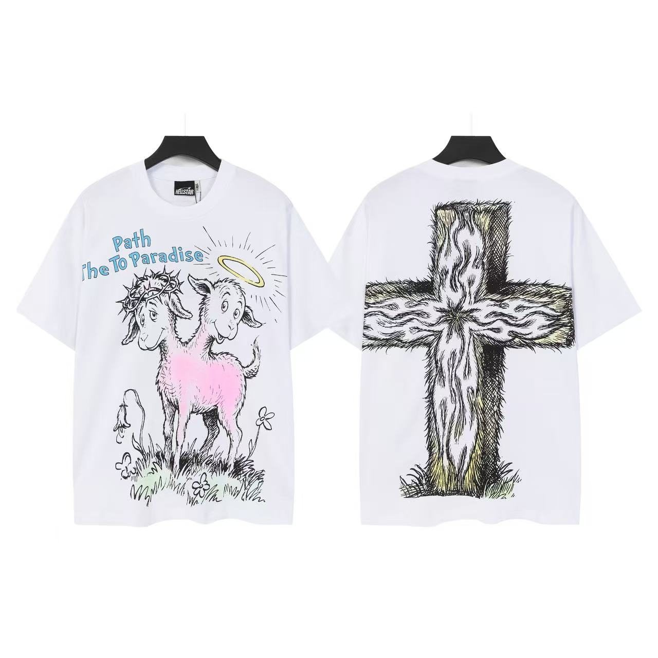 HS Path To Paradise Cross Graphic T-Shirt ¡ª front