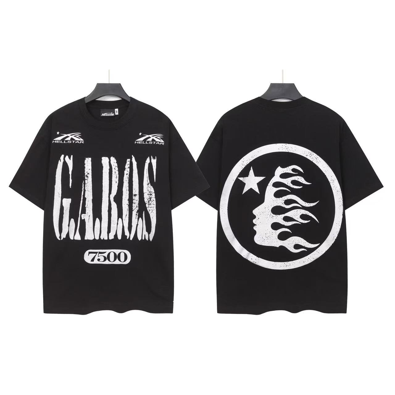 HS Clarins 7500 Flame Head Graphic T-Shirt ¡ª front