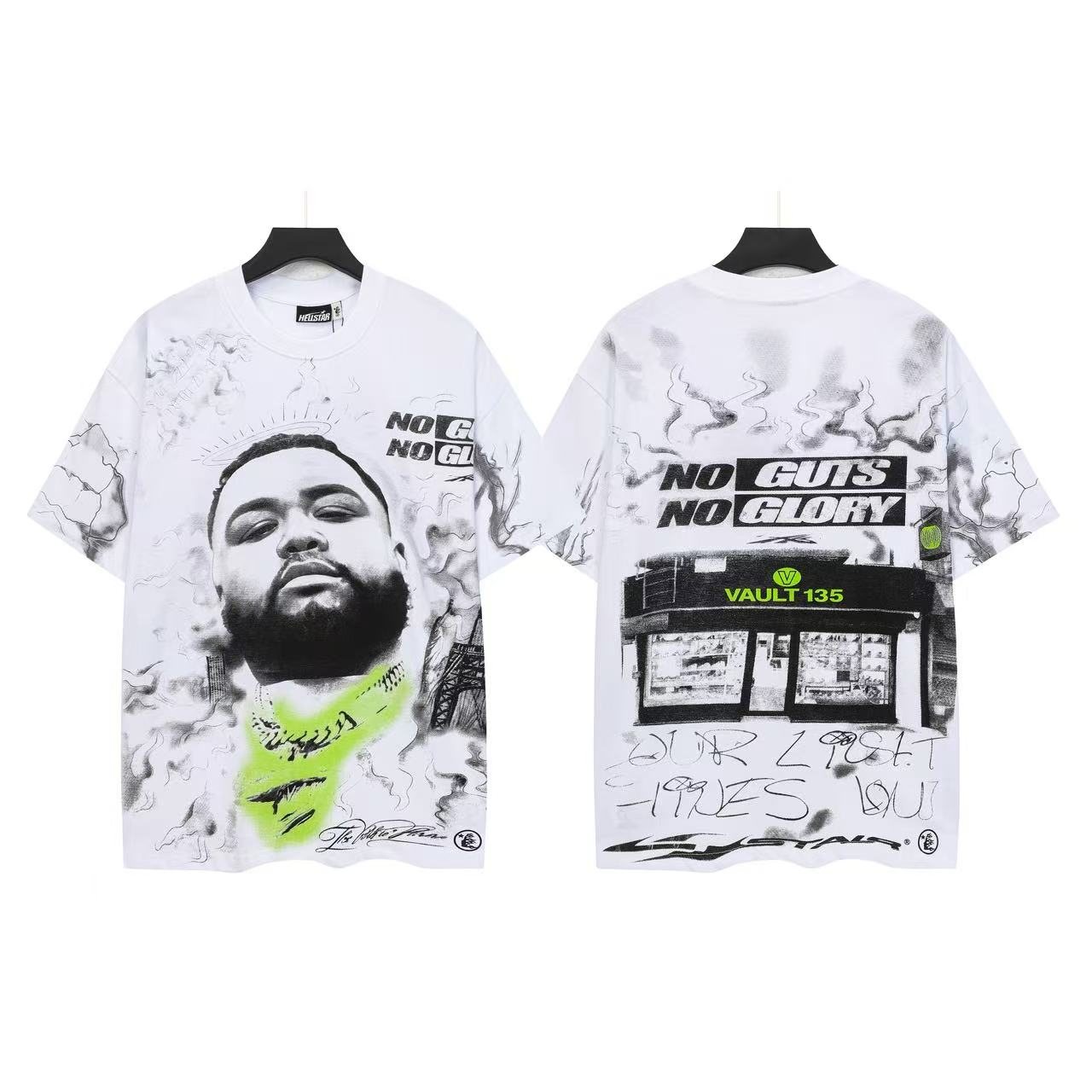 HS No Guts No Glory Vault Graphic T-Shirt ¡ª front