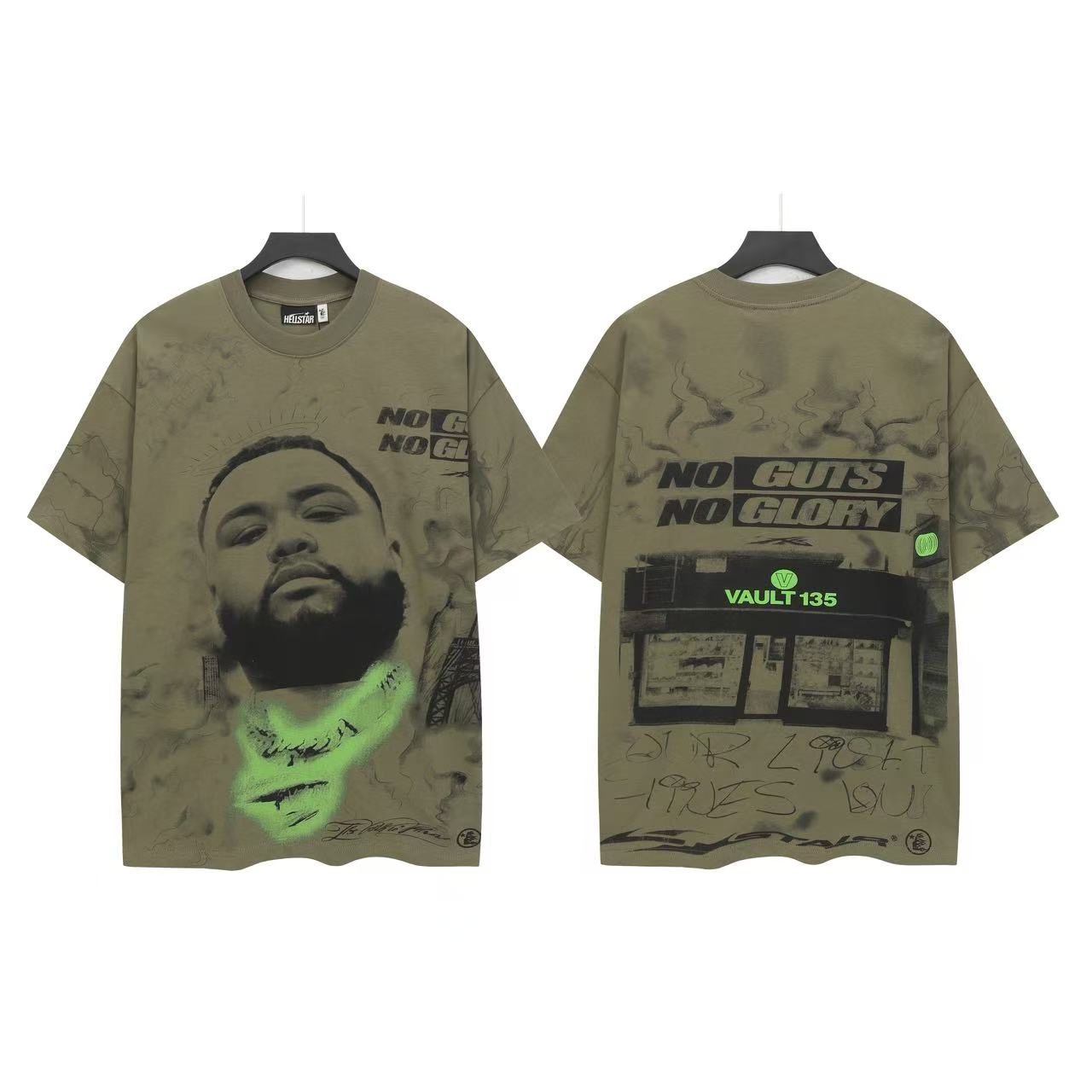 HS No Guts No Glory Vault Graphic T-Shirt ¡ª front