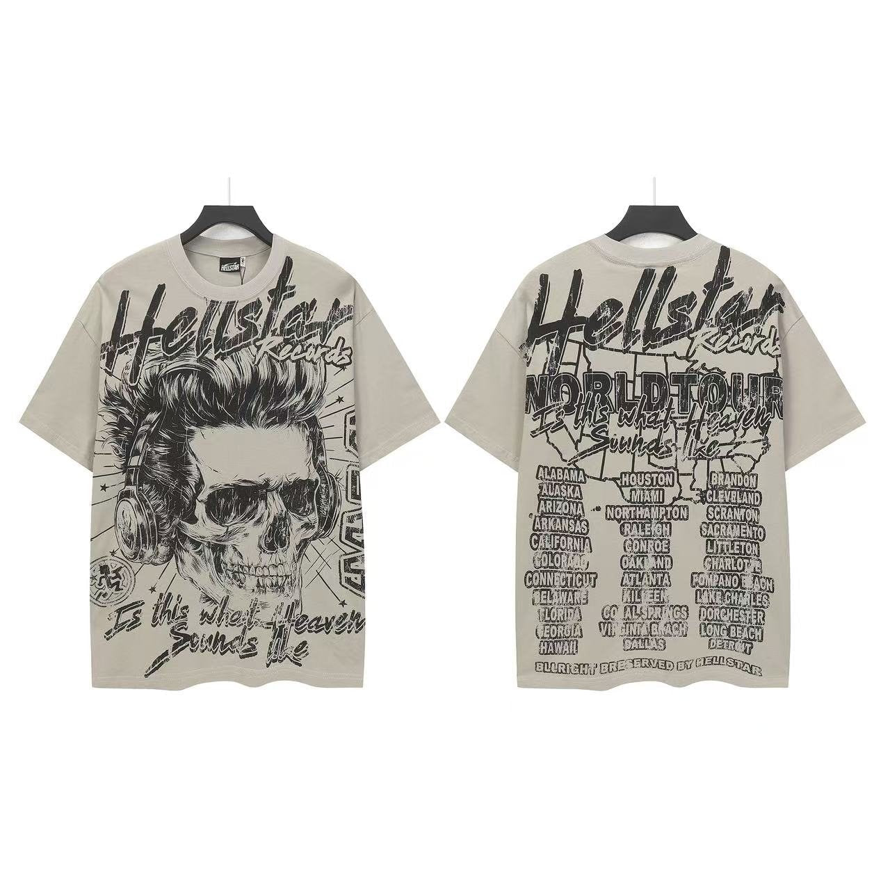 HS Is This What Heaven Sounds Like Skull T-Shirt ¡ª front