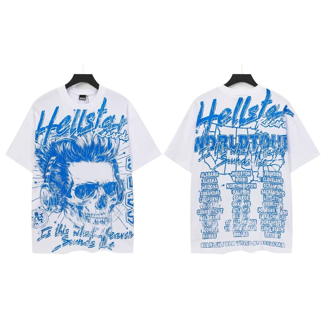 HS Is This What Heaven Sounds Like Skull T-Shirt ¡ª front