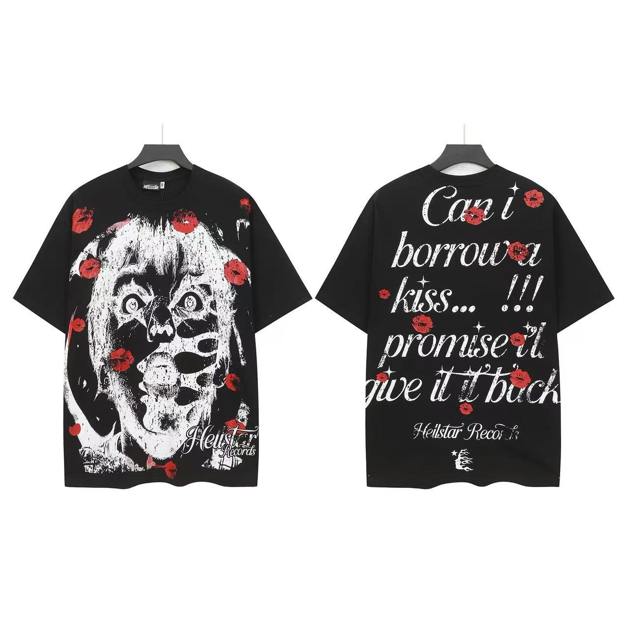 HS Can't Borrow a Kiss Clown Graphic T-Shirt ¡ª front