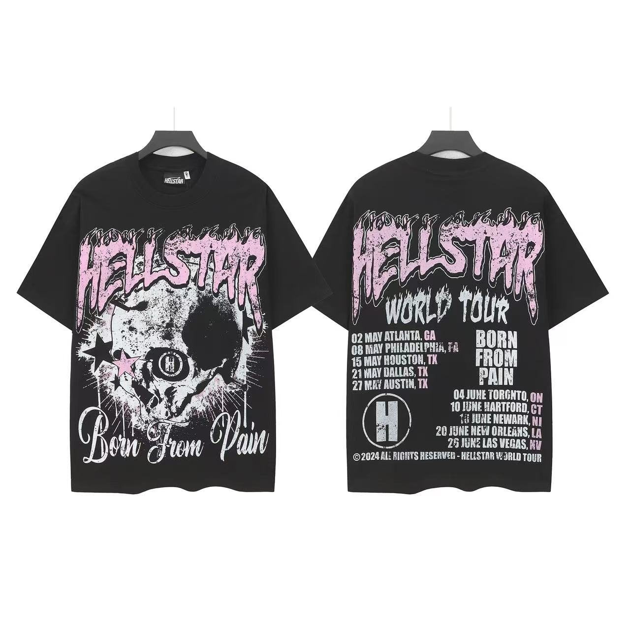 HS Born From Pain World Tour T-Shirt ¡ª front