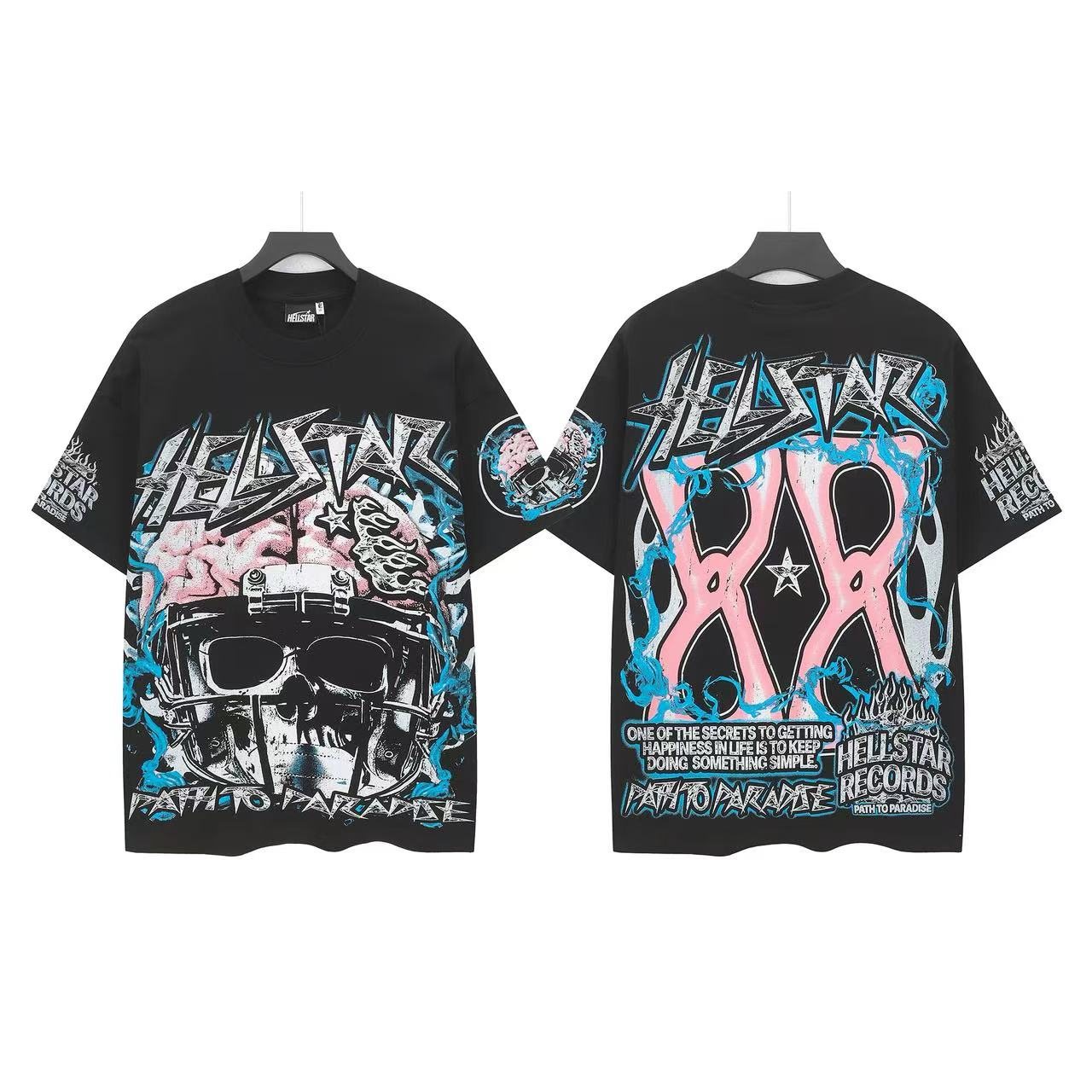 HS Helmet Allover Graphic T-Shirt ¡ª front