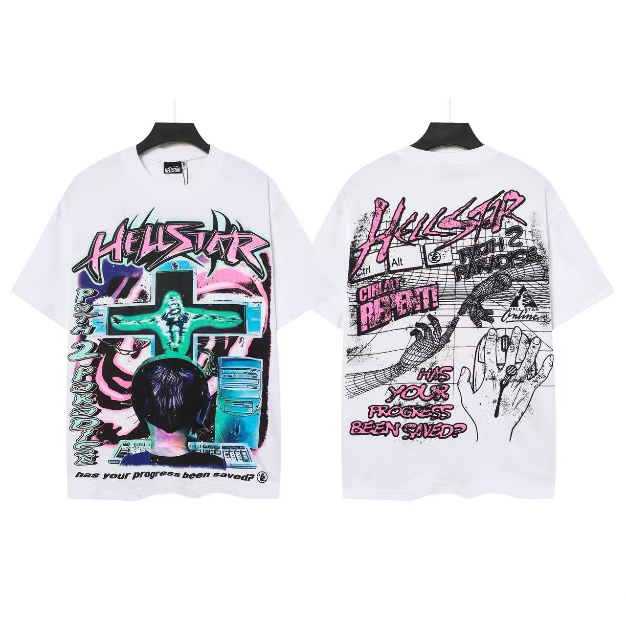 HS Progress Saved Graphic T-Shirt ¡ª front