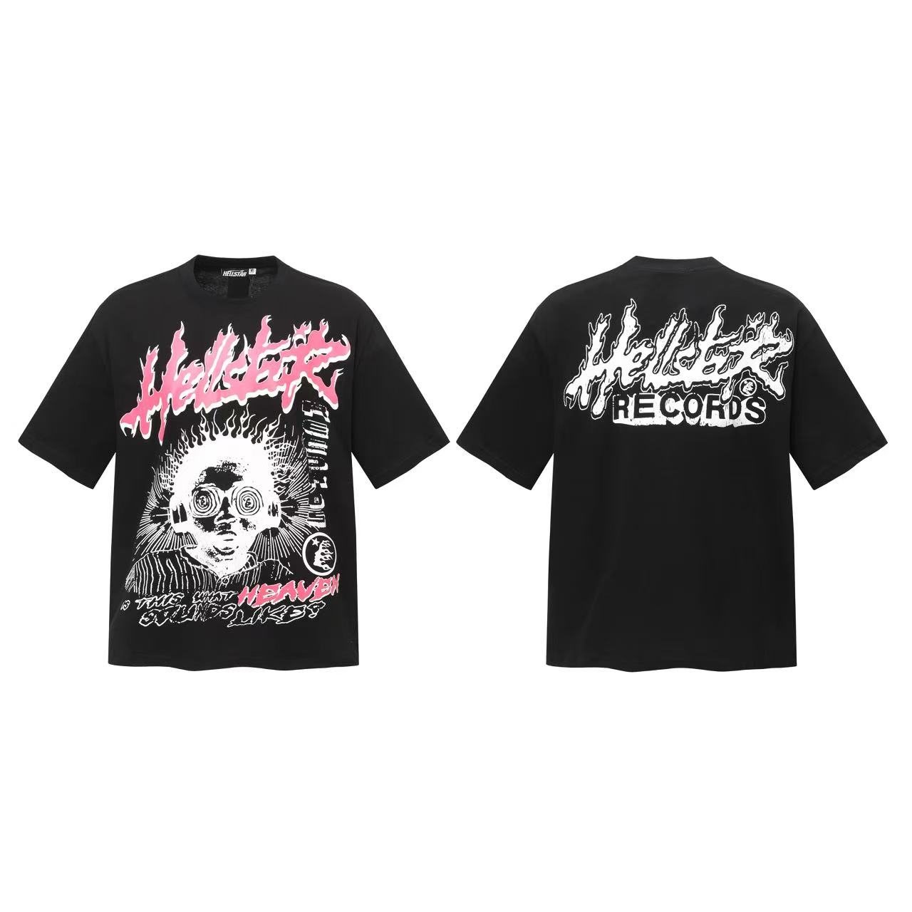 HS Records Skull Graphic T-Shirt ¡ª front