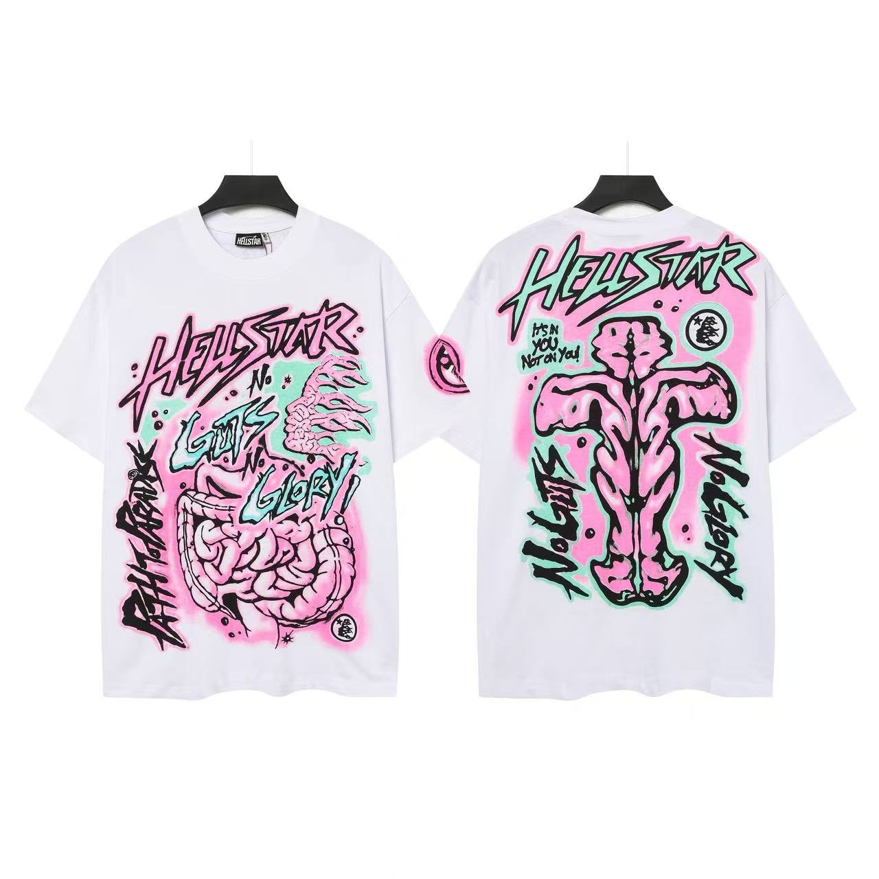 HS Brain Hand Graphic T-Shirt ¡ª front