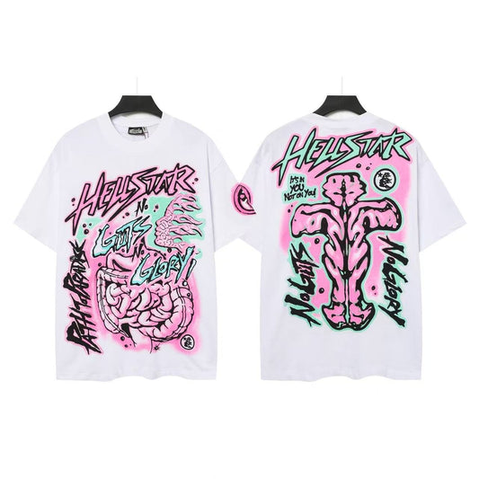HS Brain Hand Graphic T-Shirt ¡ª front