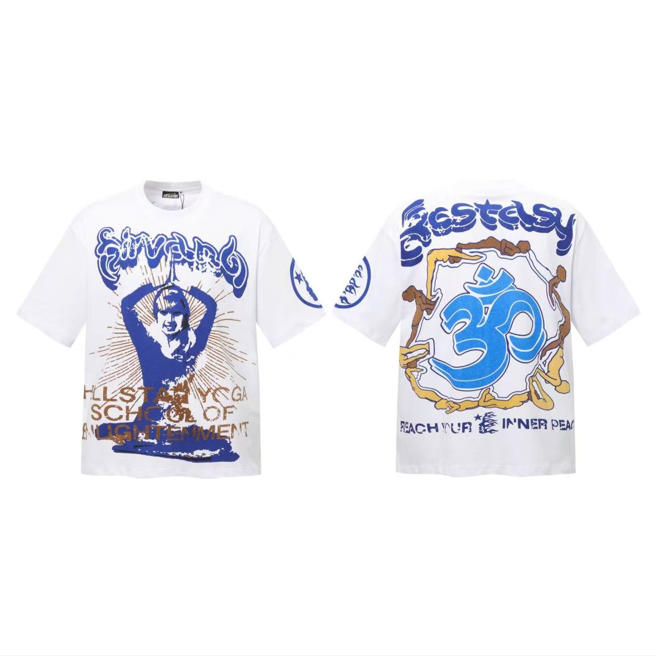 HS Ecstasy Yoga Om Graphic T-Shirt ¡ª front