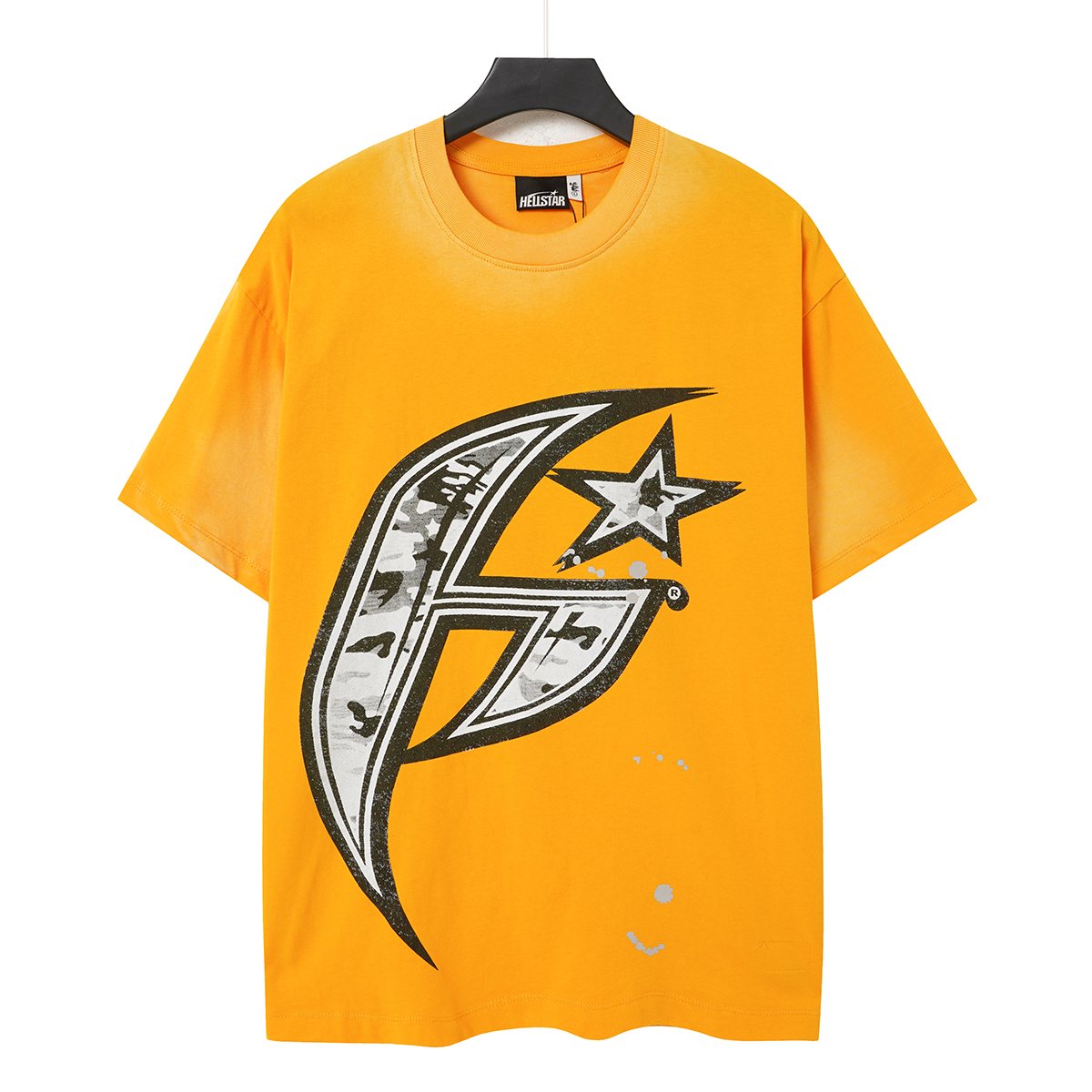 HS No Guts No Glory Yellow Graphic T-Shirt ¡ª hero