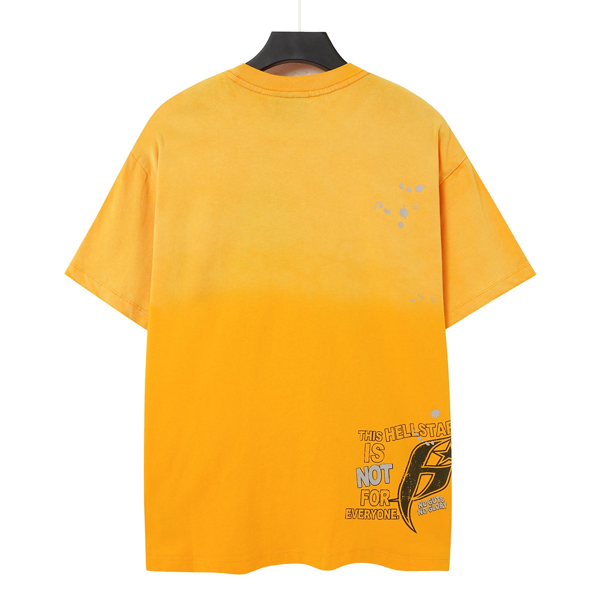 HS No Guts No Glory Yellow Graphic T-Shirt ¡ª back