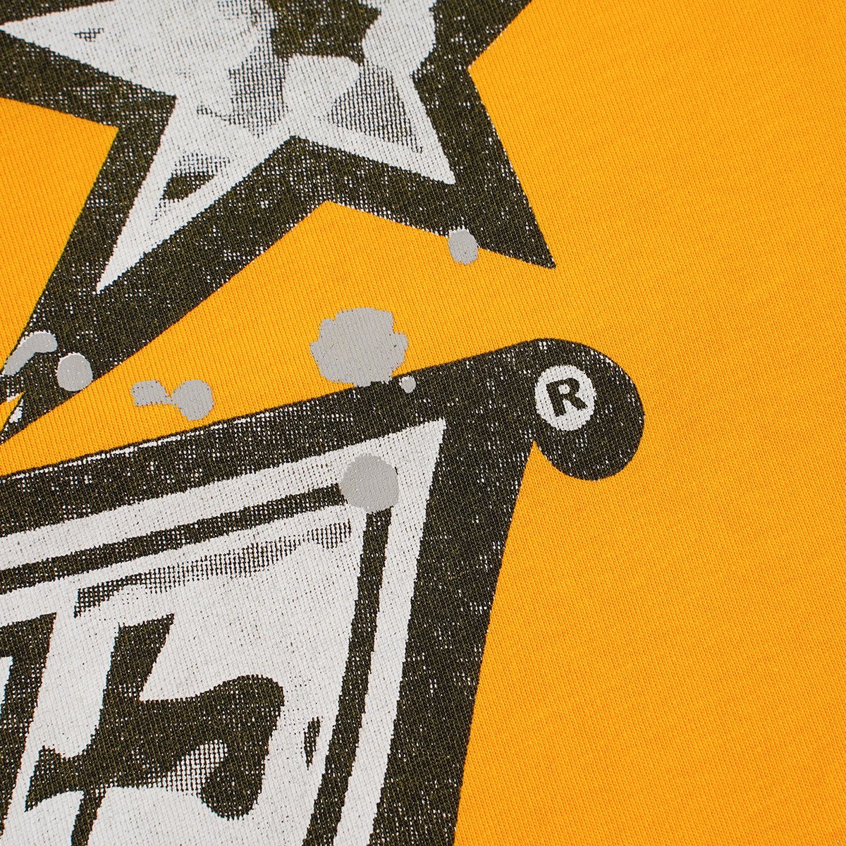 HS No Guts No Glory Yellow Graphic T-Shirt ¡ª detail