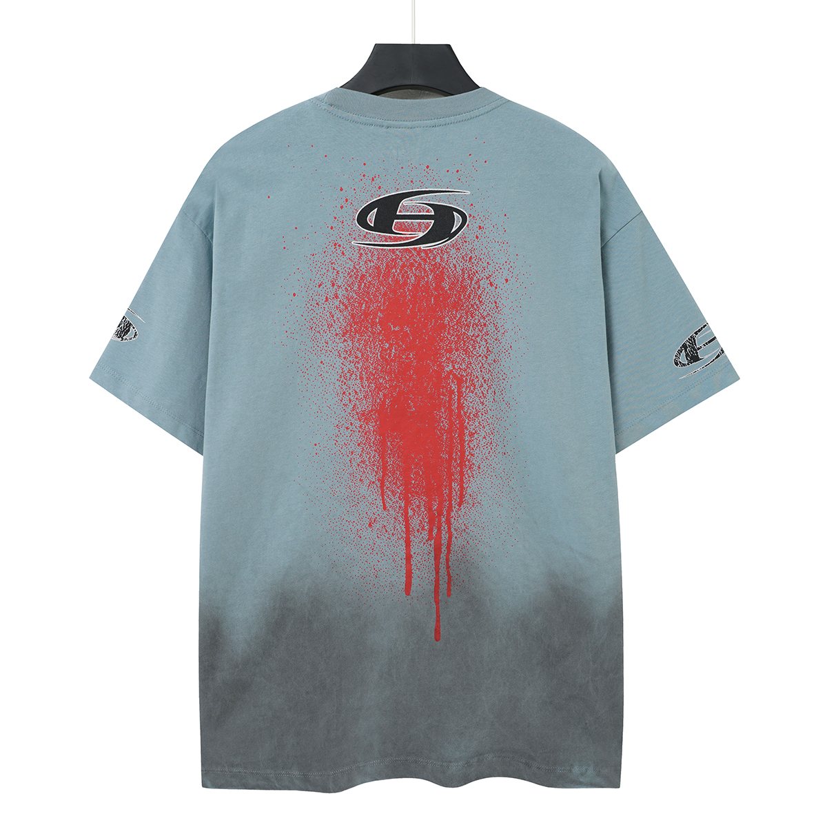 HS Splatter Gradient Graphic T-Shirt ¡ª back