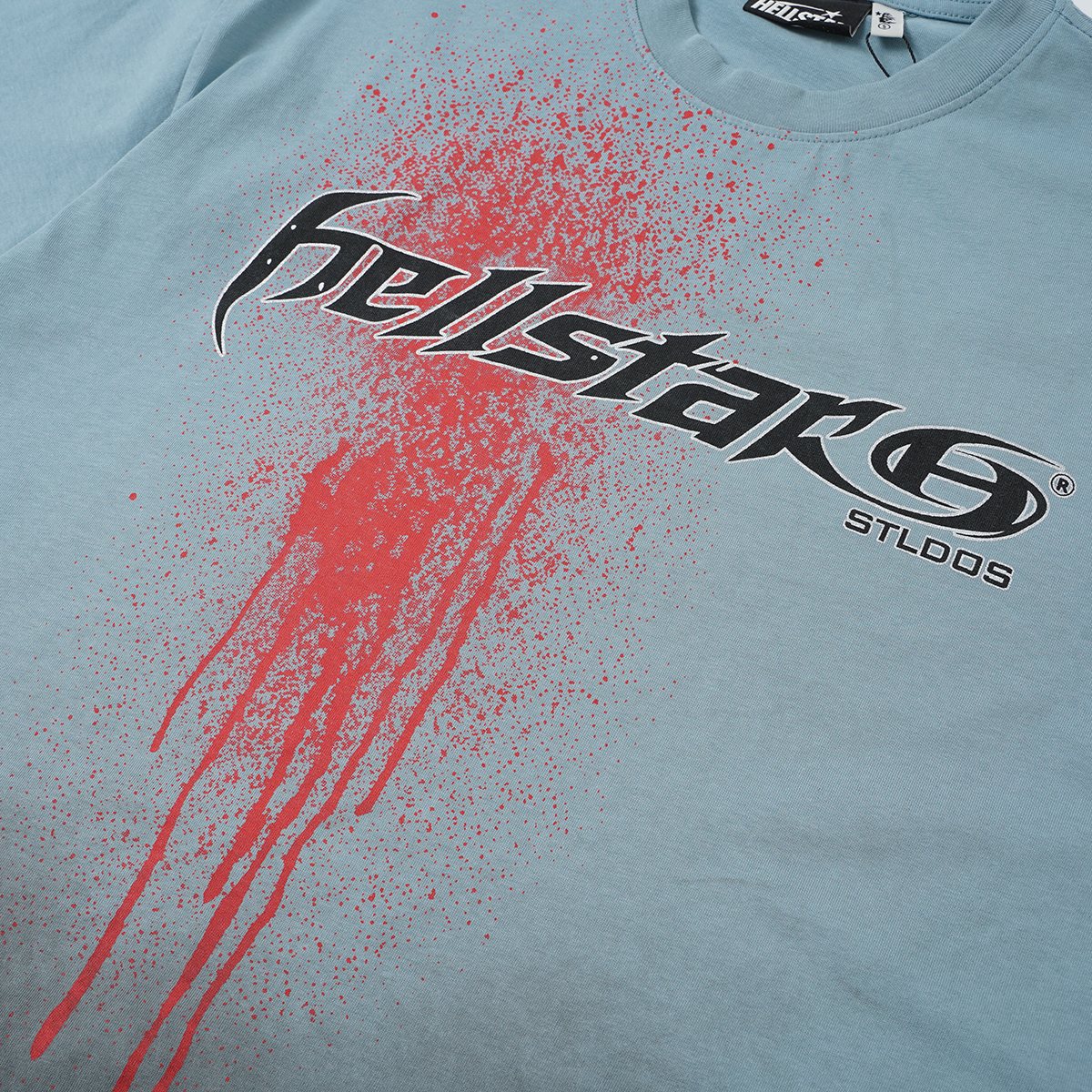 HS Splatter Gradient Graphic T-Shirt ¡ª detail