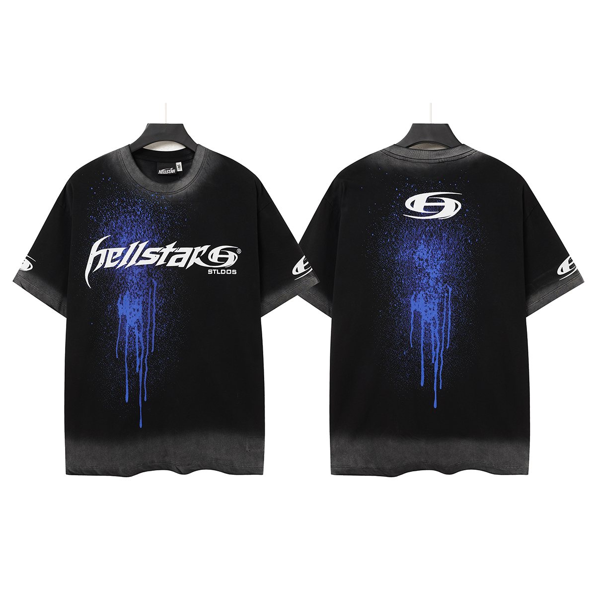 HS STLDOS Blue Spray Graphic T-Shirt ¡ª hero