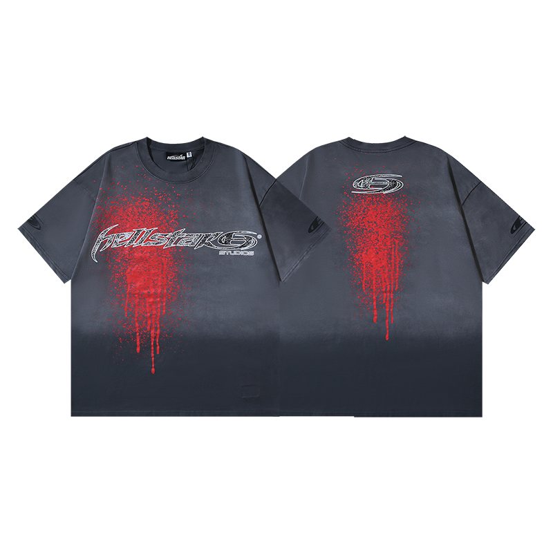 HS Red Splatter Graphic Short-Sleeve T-Shirt ¡ª hero