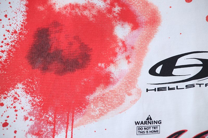 HS Anti 666 Graphic Short-Sleeve T-Shirt ¡ª detail