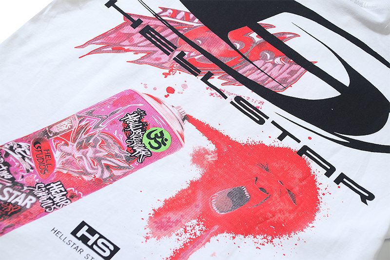 HS Anti 666 Graphic Short-Sleeve T-Shirt ¡ª detail