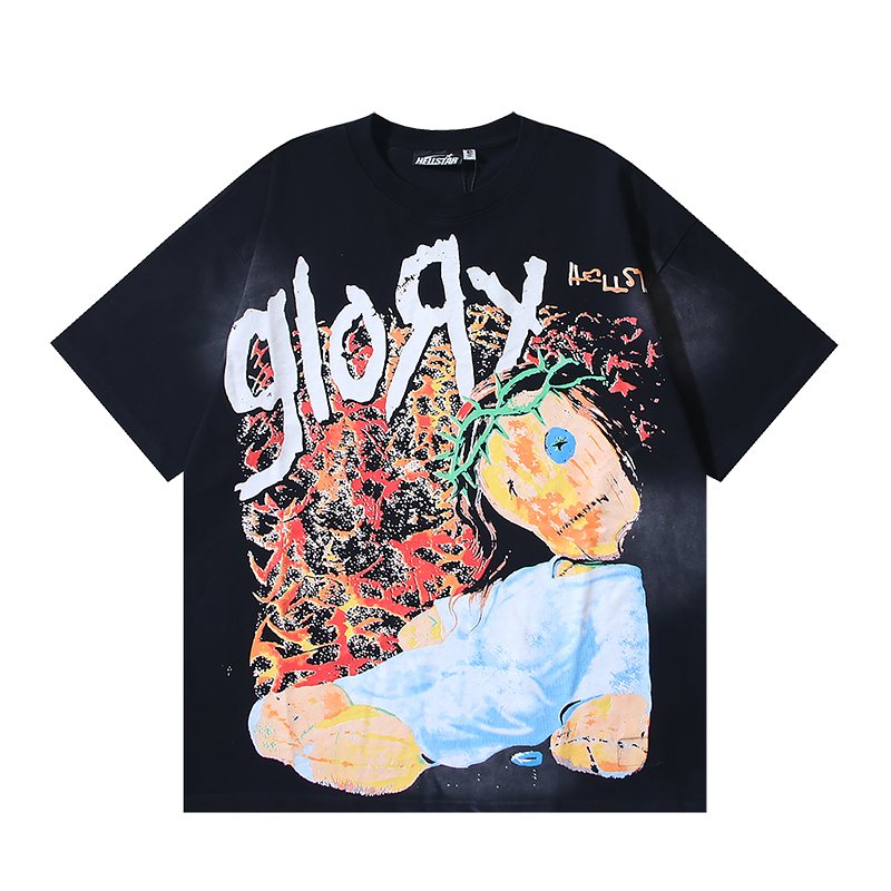 HS Washed Black Front & Back Graphic T-Shirt ¡ª hero