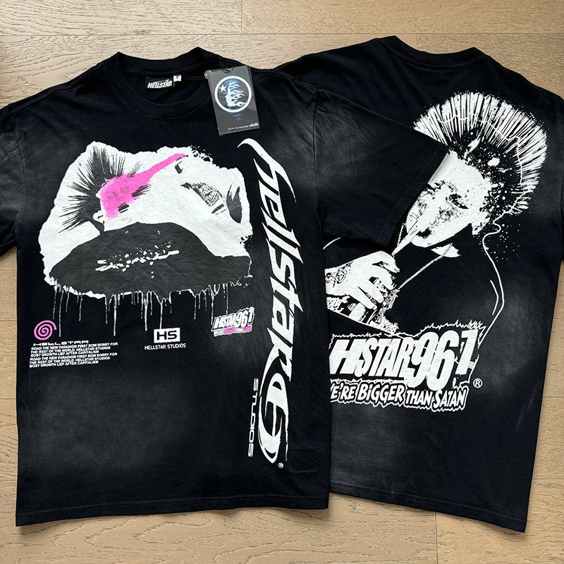 HS We're Bigger Than Satan Graphic T-Shirt ¡ª comparison
