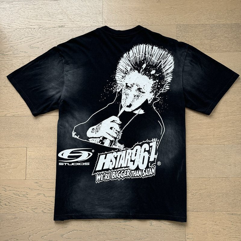 HS We're Bigger Than Satan Graphic T-Shirt ¡ª back